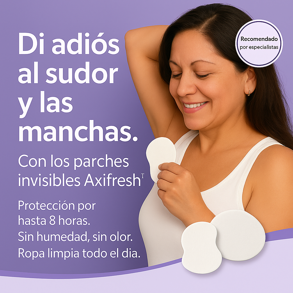 Axifresh™ - Tu defensa diaria contra el sudor.