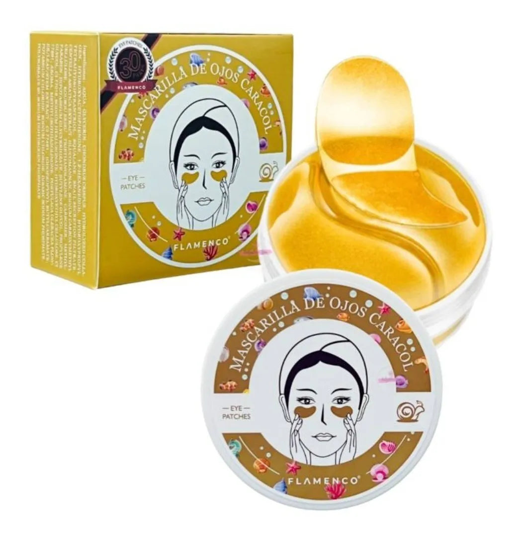 60 Parches Hidrogel Ojeras