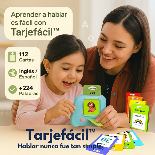 Lector Tarjefácil™ -La forma más fácil de aprender a hablar.
