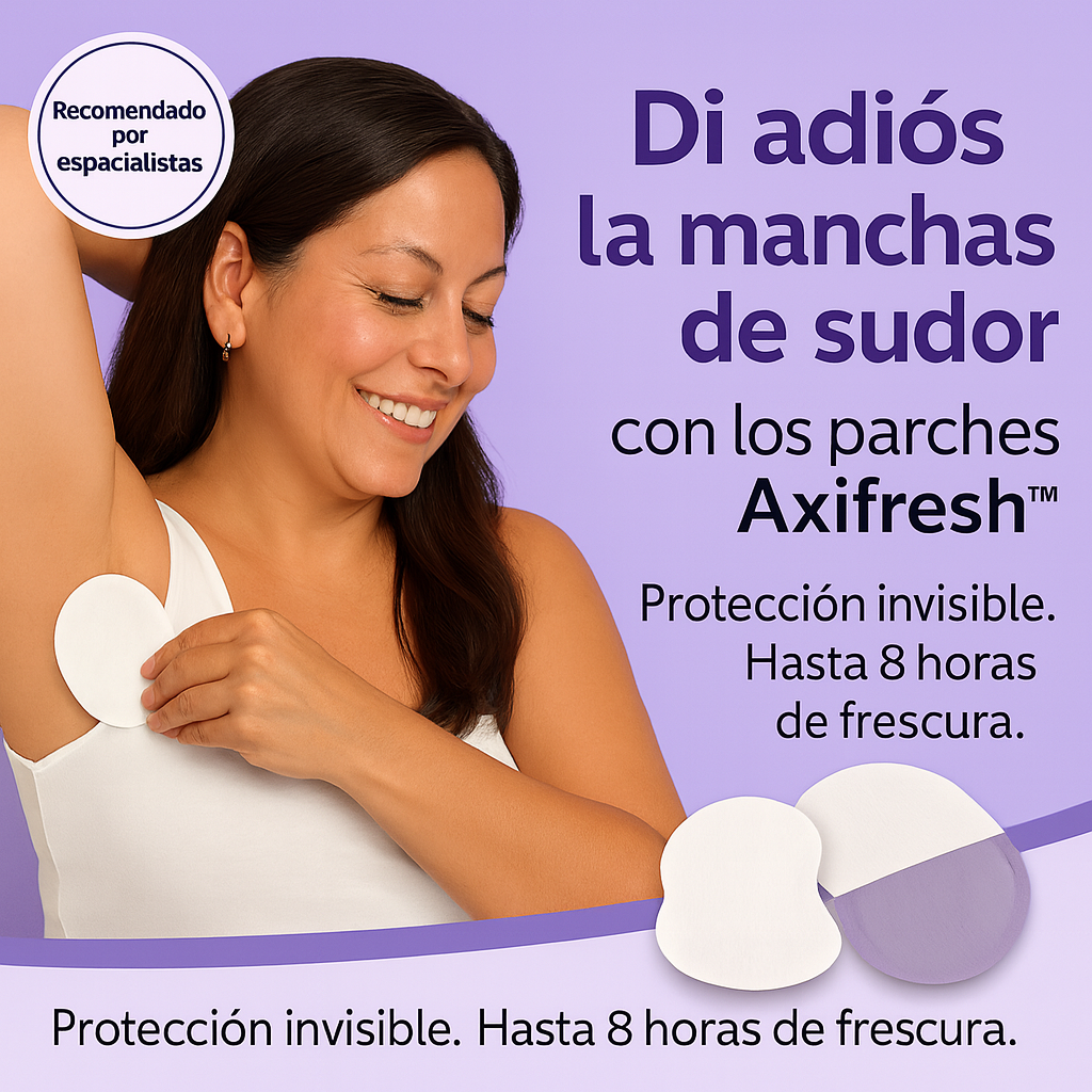 Axifresh™ - Tu defensa diaria contra el sudor.