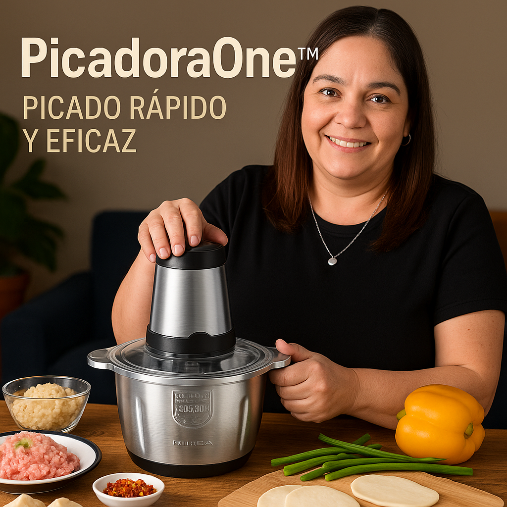 PicadoraOne™ - Potencia real en tu cocina.
